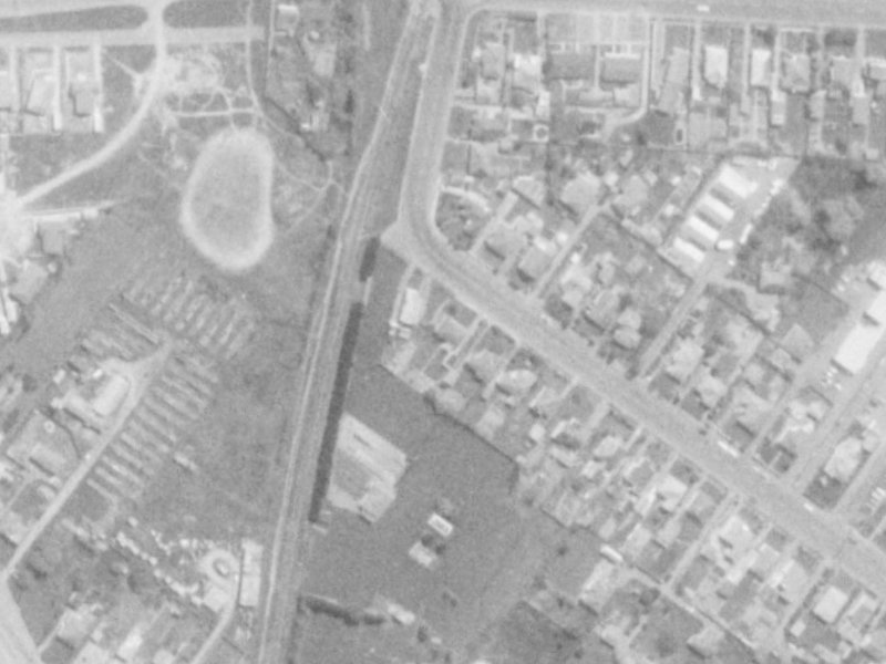 127 Vagues Road from the air, 1975-1979