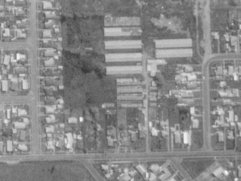 33 Beauford Place from the air, 1975-1979