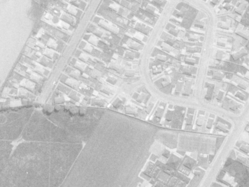 5 Meldrum Place from the air, 1975-1979