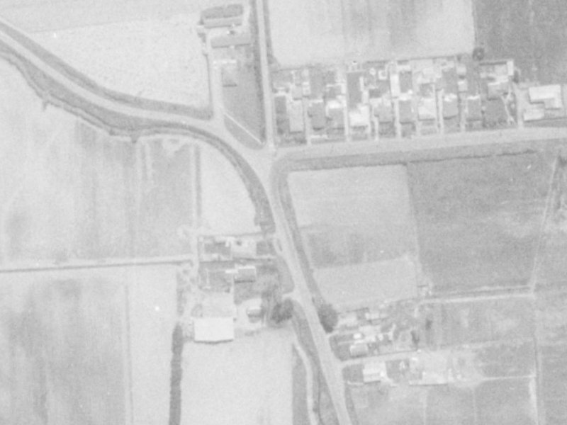 579 Hills Road from the air, 1975-1979