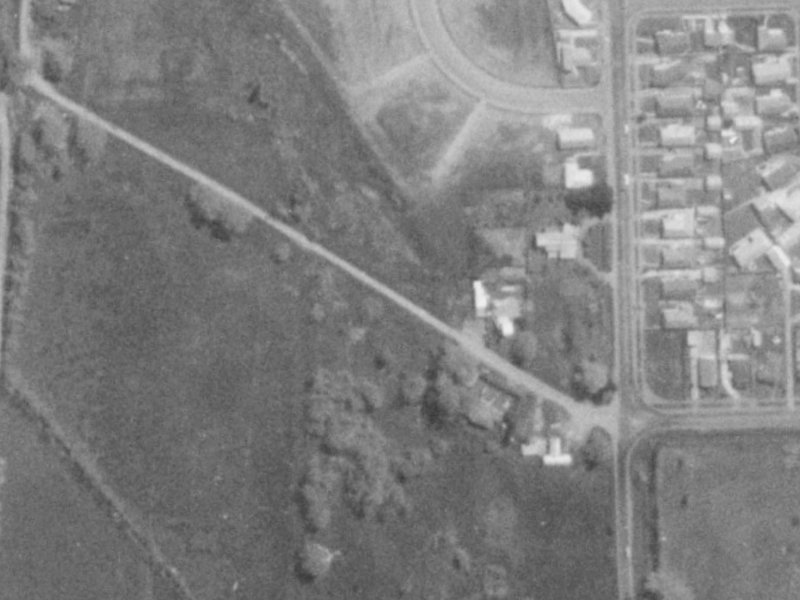 258 Beach Road from the air, 1975-1979
