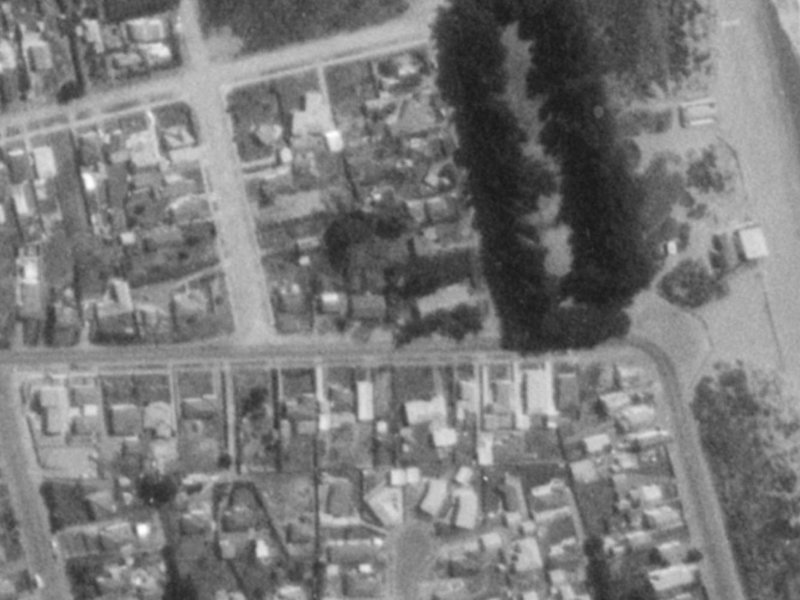 9 Broadpark Road from the air, 1975-1979