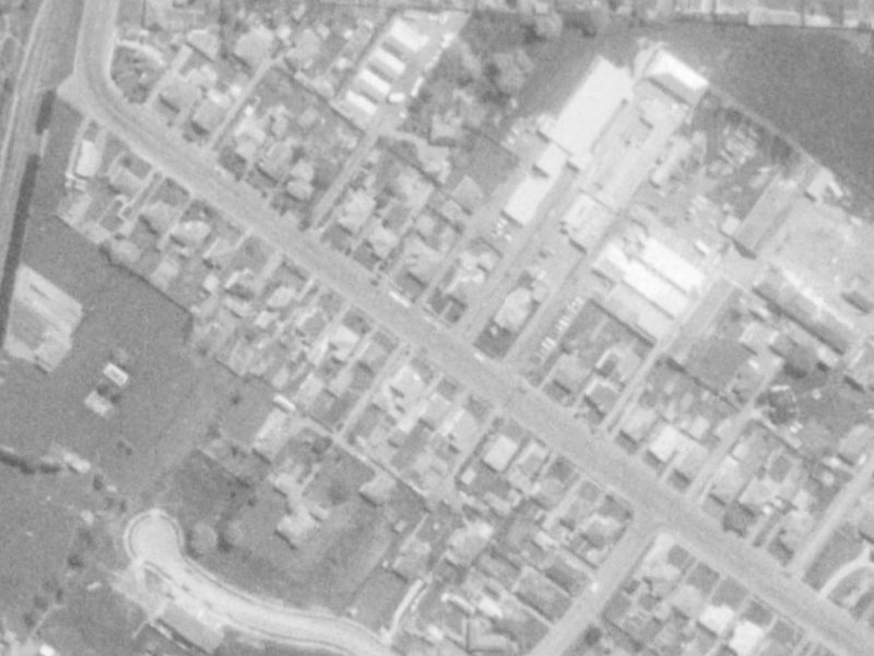 97 Vagues Road from the air, 1975-1979