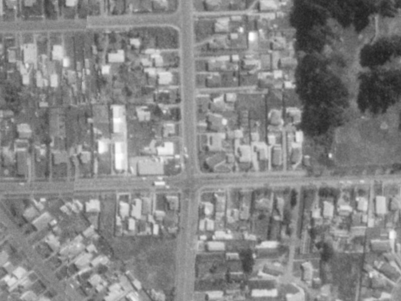 394 Bower Avenue from the air, 1975-1979