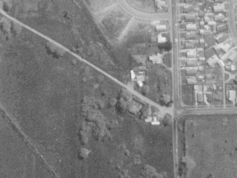 Beach Road from the air, 1975-1979