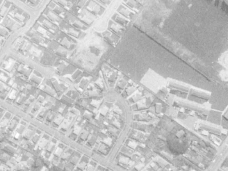 22 Blossomdale Place from the air, 1975-1979