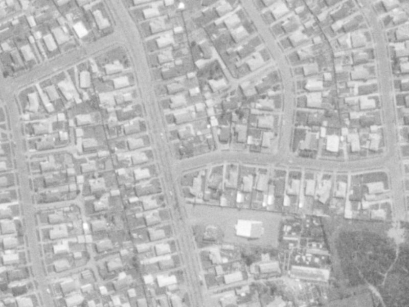 220 Burwood Road from the air, 1975-1979