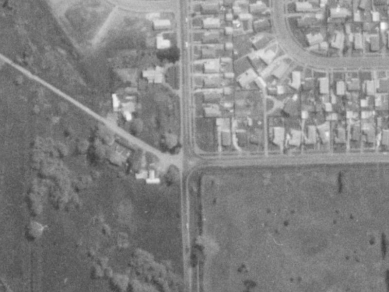 530 Mairehau Road from the air, 1975-1979