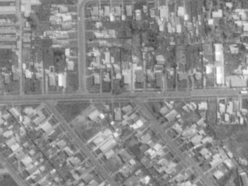 160 Beach Road from the air, 1975-1979