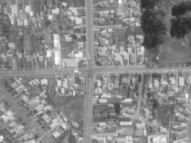 134 Beach Road from the air, 1975-1979
