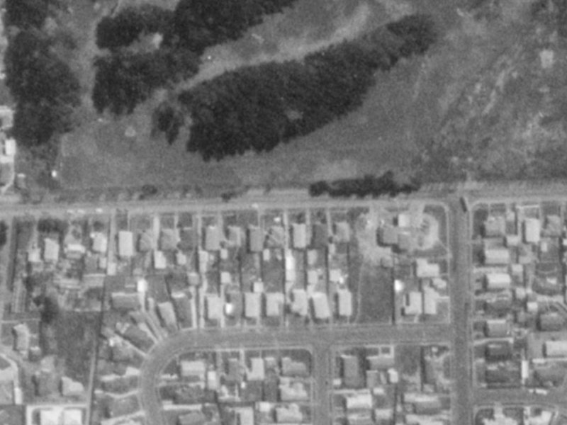 101 Beach Road from the air, 1975-1979