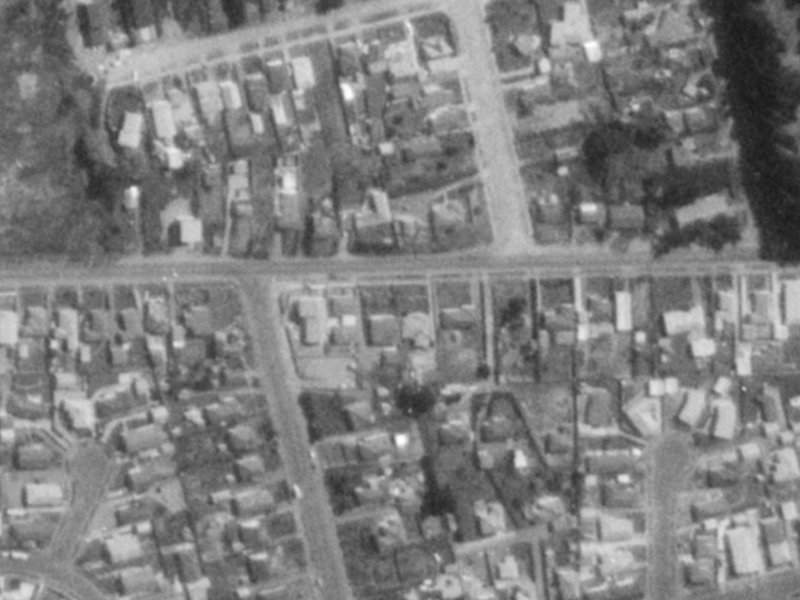 53 Beach Road from the air, 1975-1979