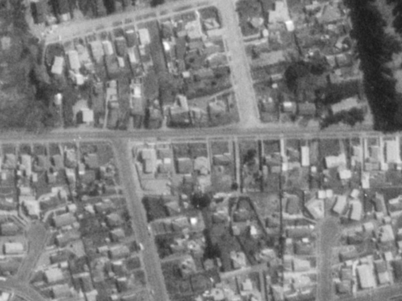 49 Beach Road from the air, 1975-1979