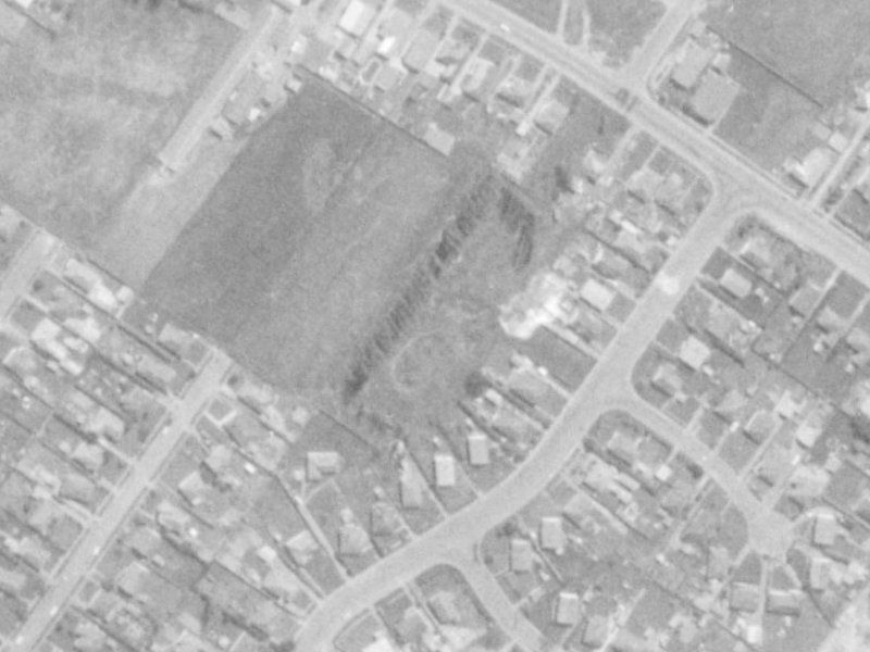 Honeysuckle Place from the air, 1975-1979