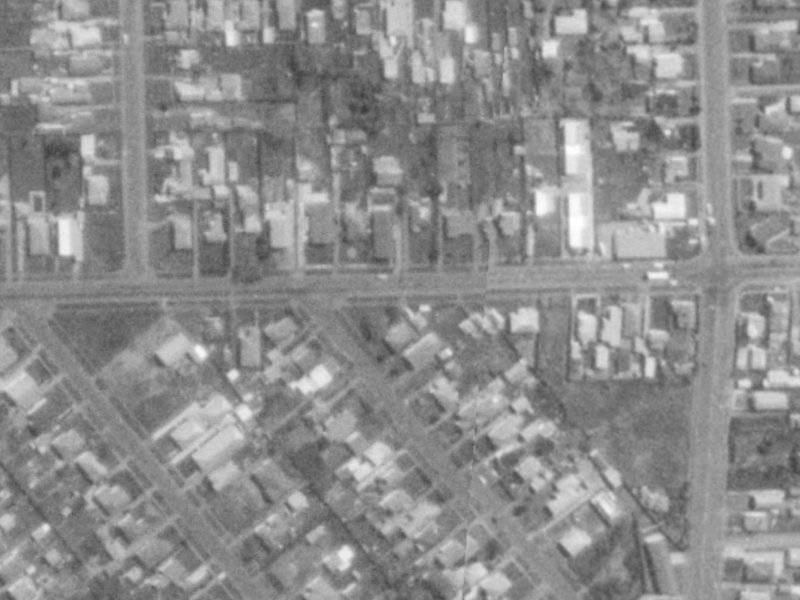 154 Beach Road from the air, 1975-1979