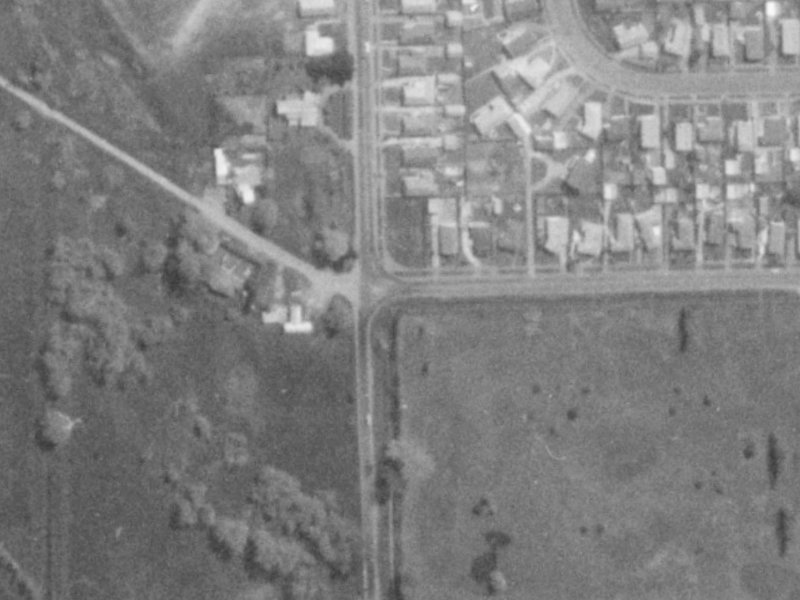 245R Beach Road from the air, 1975-1979