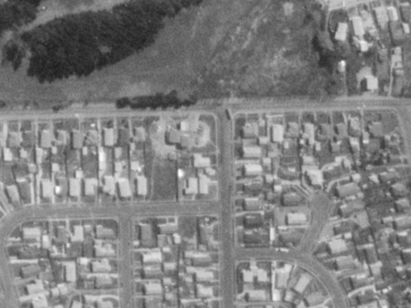 133 Effingham Street from the air, 1975-1979
