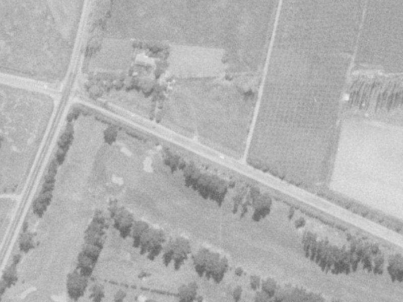731 Wairakei Road from the air, 1975-1979
