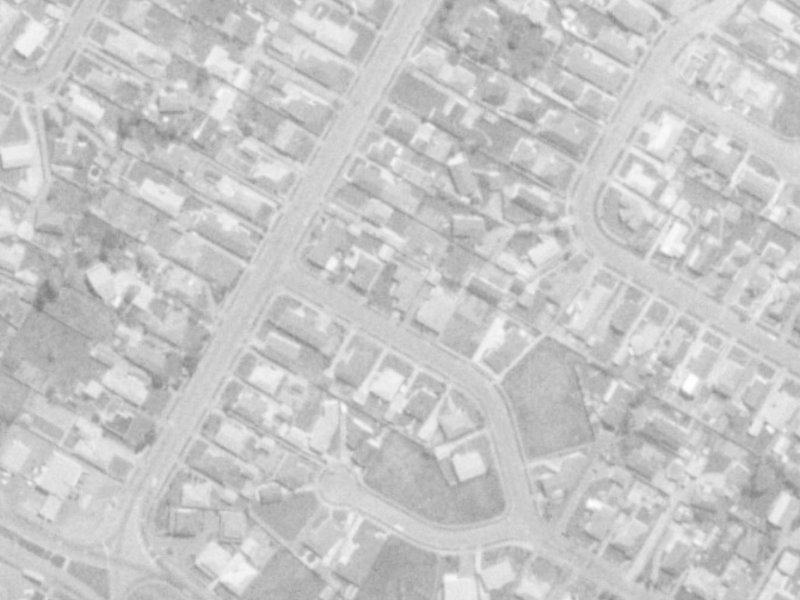 2/64 Bainton Street from the air, 1975-1979