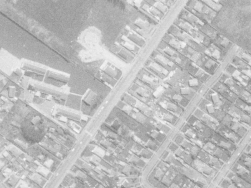 460 Greers Road from the air, 1975-1979