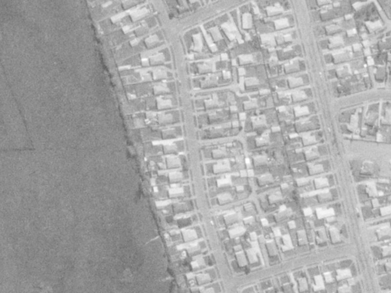Greenhaven Drive from the air, 1975-1979