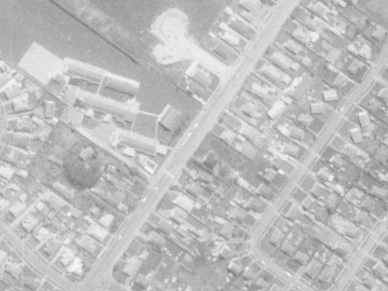 458 Greers Road from the air, 1975-1979