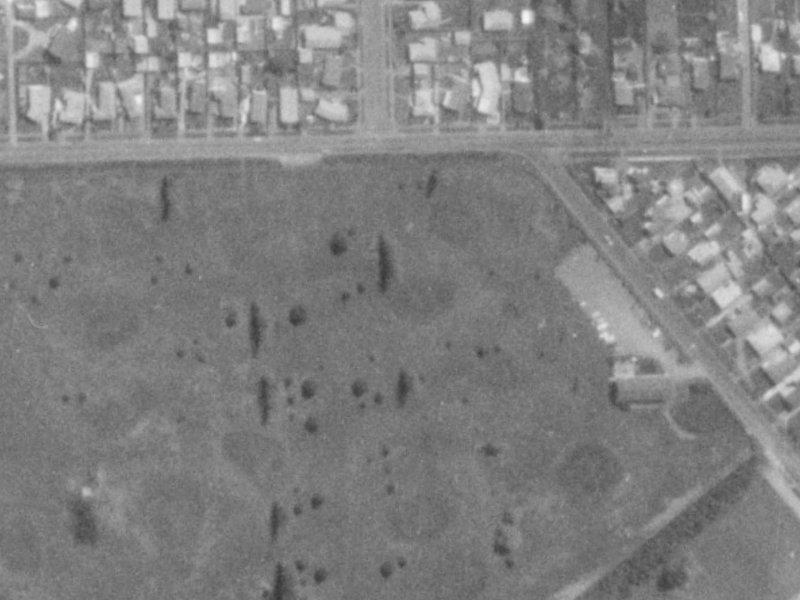 204 Beach Road from the air, 1975-1979