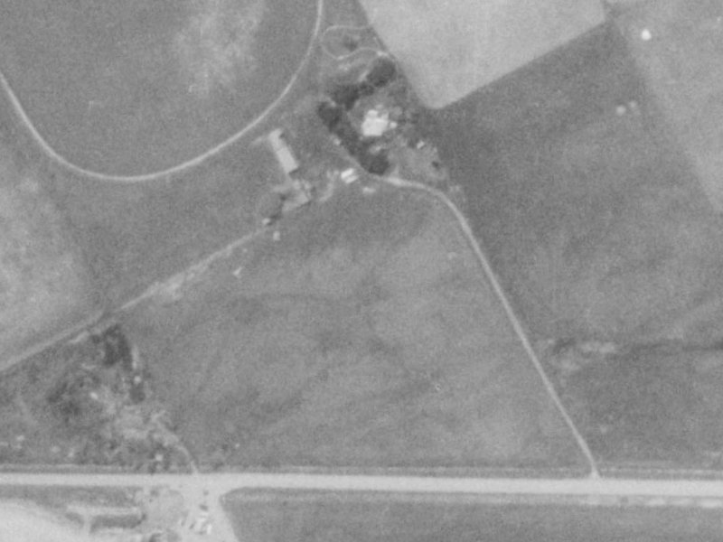117 Savills Road from the air, 1975-1979