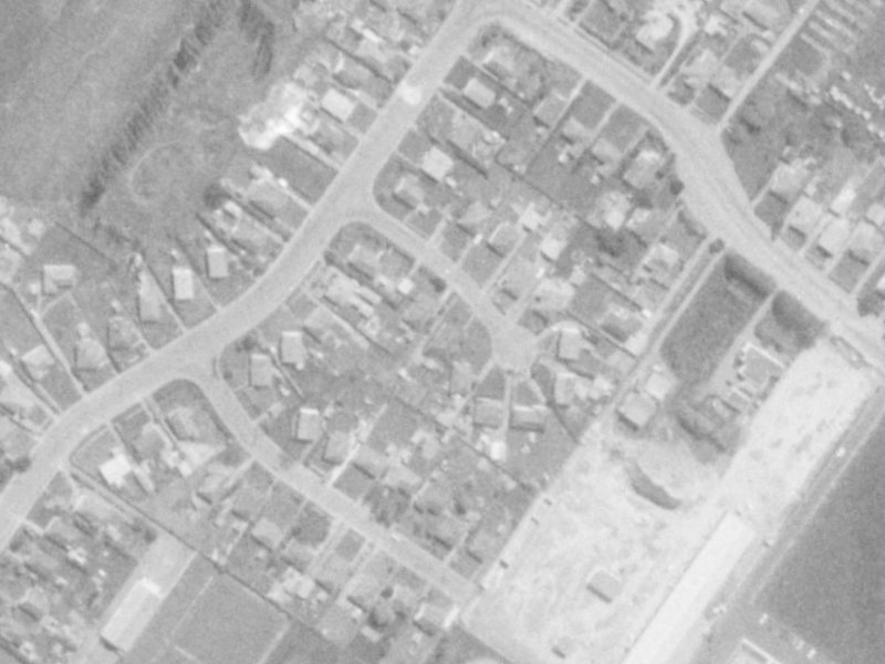 6 Virgil Place from the air, 1975-1979
