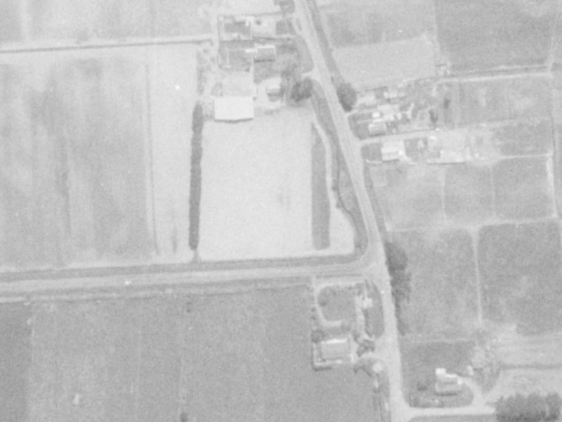 501 Hills Road from the air, 1975-1979