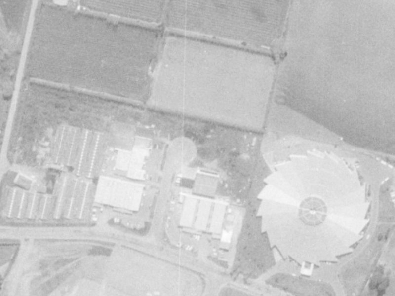 10 Holt Place from the air, 1975-1979