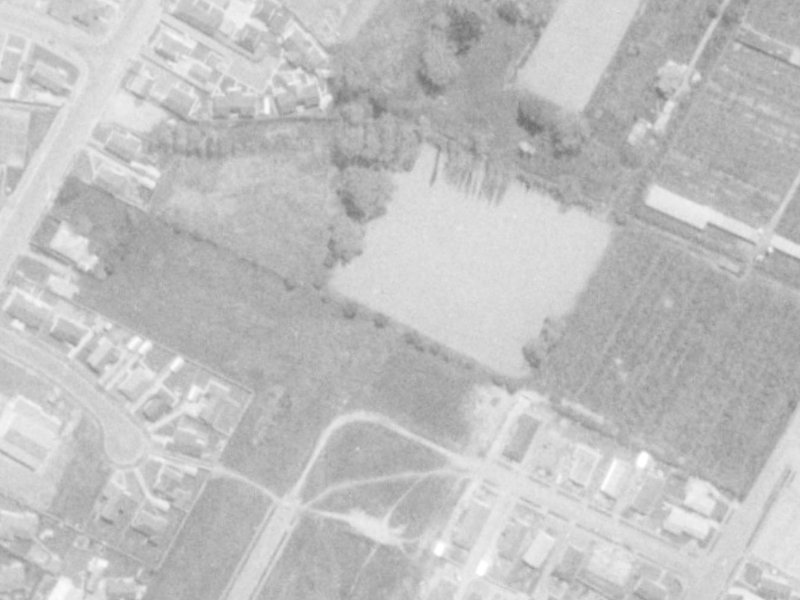 9F Clotilda Place from the air, 1975-1979