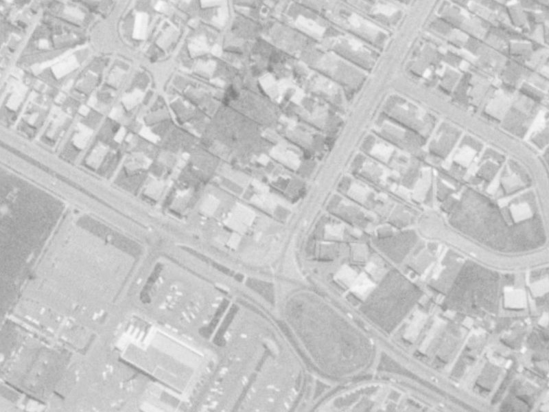 7A Highsted Road from the air, 1975-1979