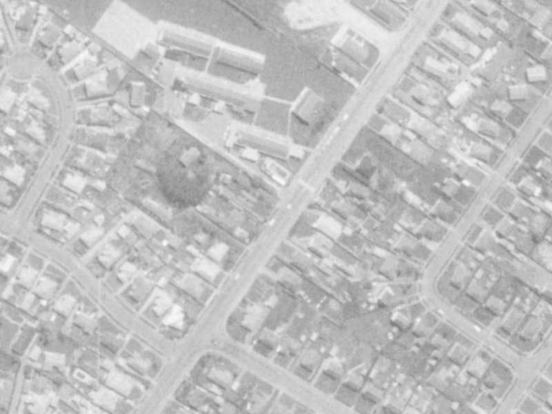 463 Greers Road from the air, 1975-1979