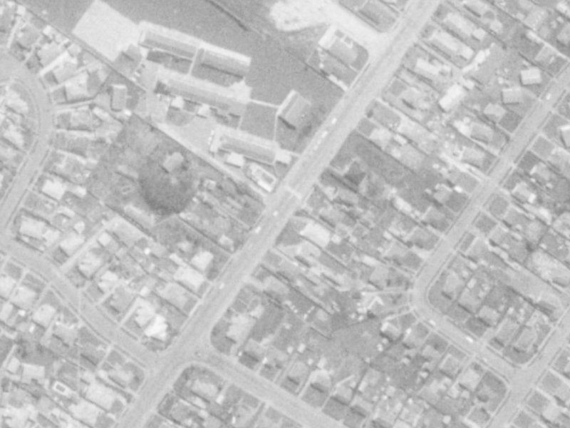 450A Greers Road from the air, 1975-1979