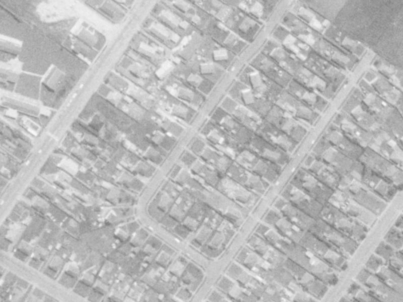 16 Primrose Street from the air, 1975-1979