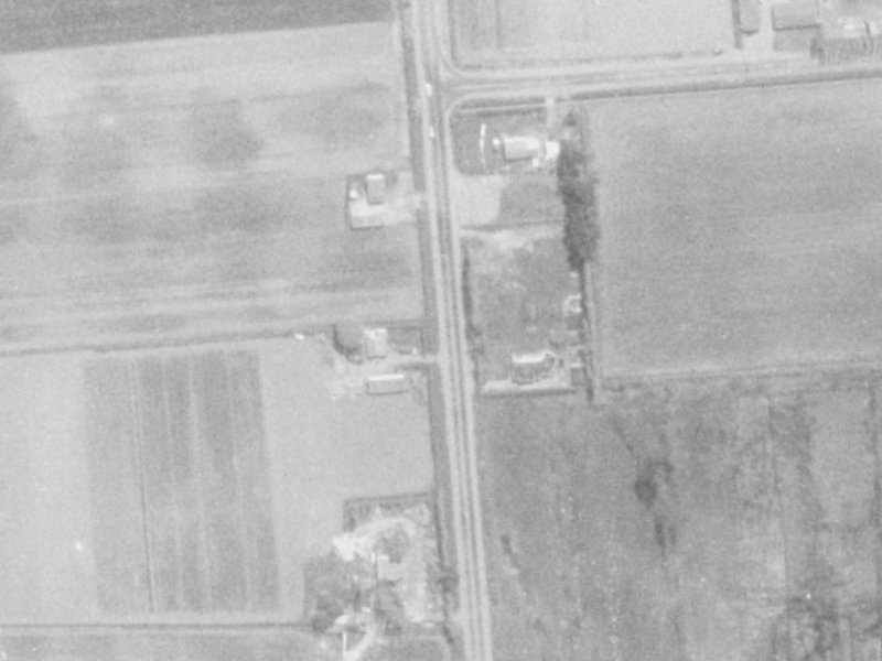 262 Marshland Road from the air, 1975-1979