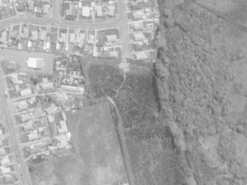 80 Chartwell Street from the air, 1975-1979