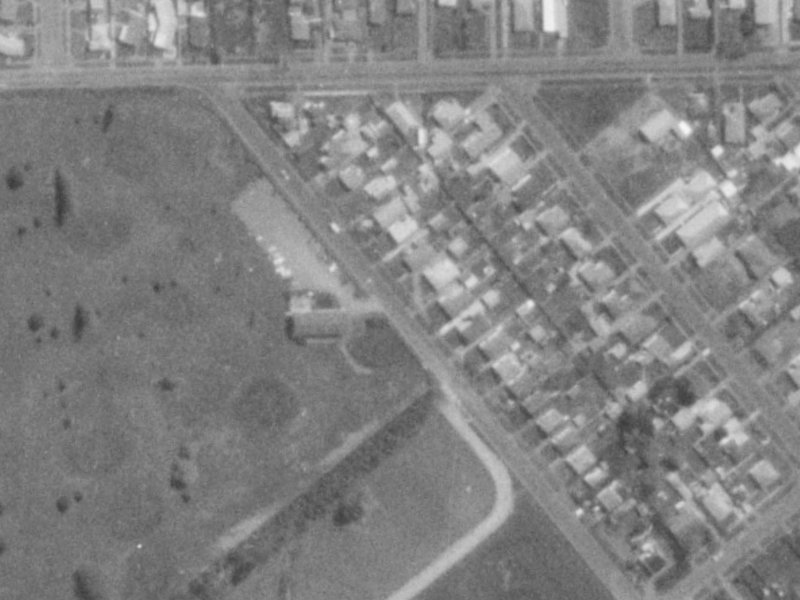 17 Ascot Avenue from the air, 1975-1979