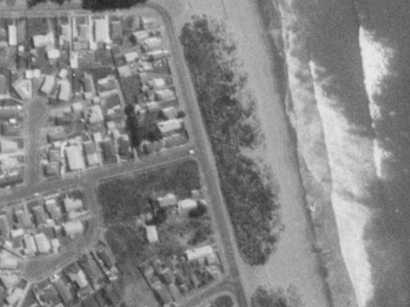 35 Pandora Street from the air, 1975-1979