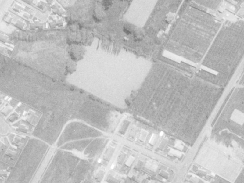 10 Clotilda Place from the air, 1975-1979