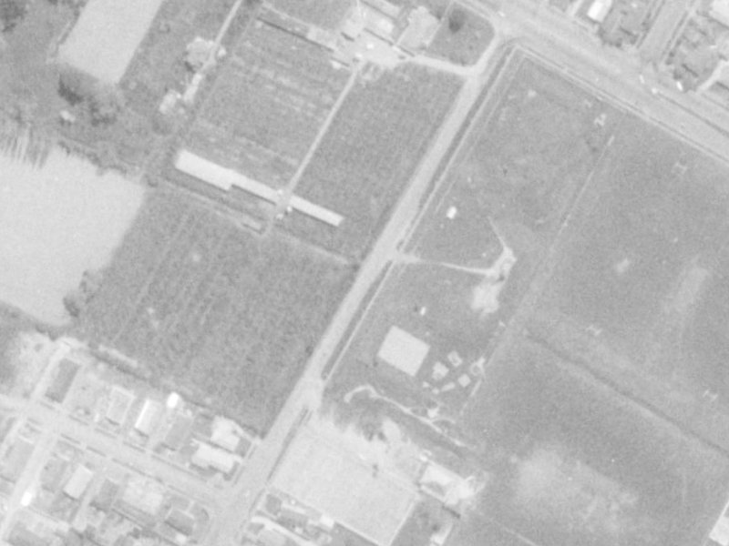1 Elvira Court from the air, 1975-1979