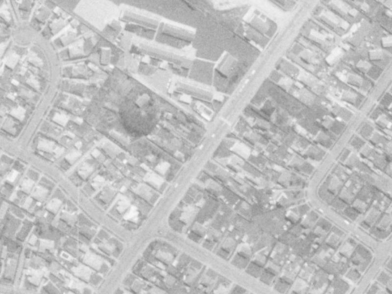 461 Greers Road from the air, 1975-1979