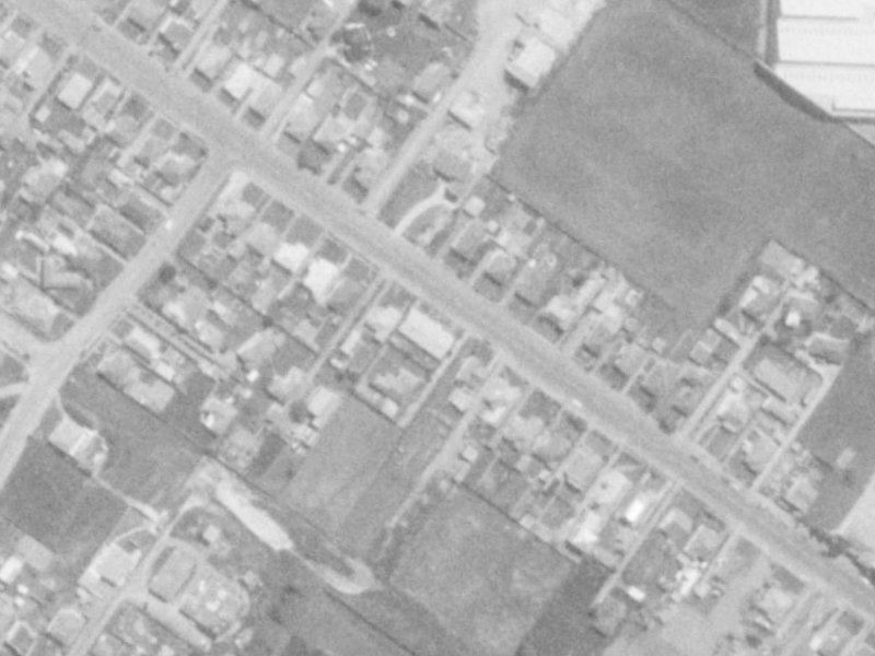 61 Vagues Road from the air, 1975-1979