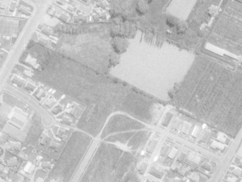 7 Clotilda Place from the air, 1975-1979