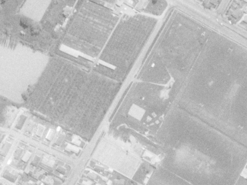 1A Elvira Court from the air, 1975-1979