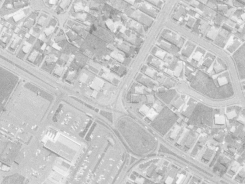 2E Highsted Road from the air, 1975-1979