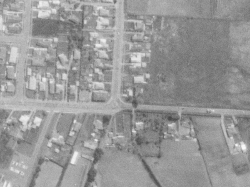 2 Grimseys Road from the air, 1975-1979