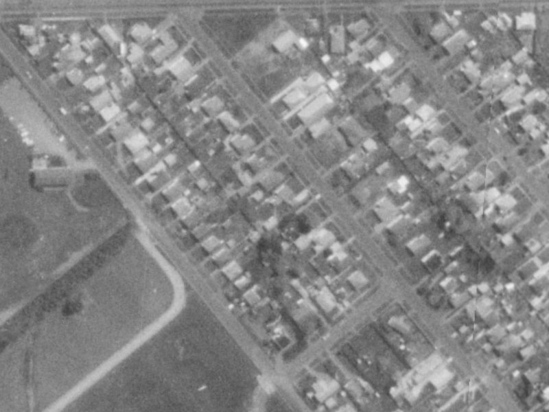 20 Flemington Avenue from the air, 1975-1979