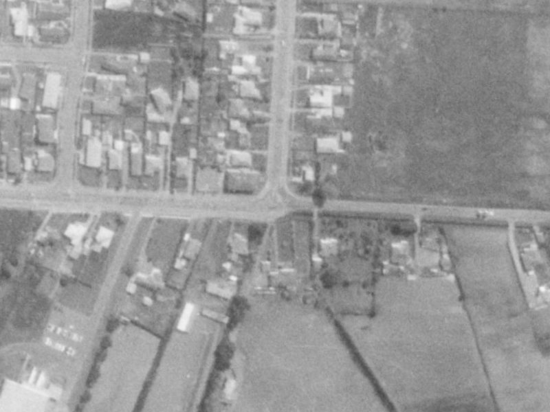 116 Winters Road from the air, 1975-1979
